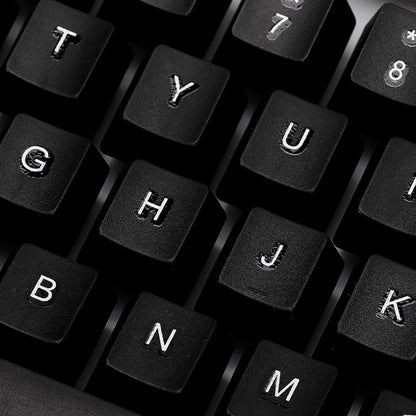 104 Key Colorful Lighting Keyboard Mouse Set (2 Pc Set) - Zidbik