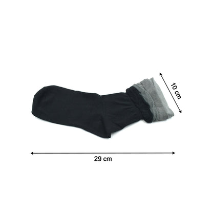 7355 Socks Breathable Thickened Classic Simple Soft Skin Friendly - Zidbik