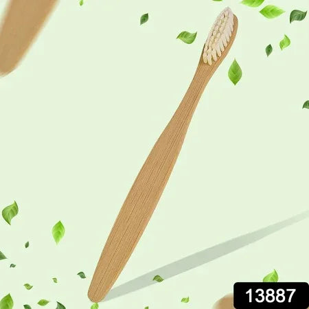 Wooden Bamboo Brush Toothbrush Ultra Soft Bristles (1 Pc) - Zidbik