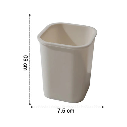 3in1 Wall Mounted Multi-compartment Toothbrush Soap Holder With Cup (1 Pc) - Zidbik