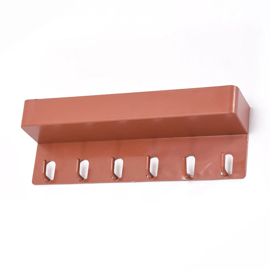 4612 Key Holder Multiuse 6 Hook Stand For Home Bathroom Use Stand - Zidbik