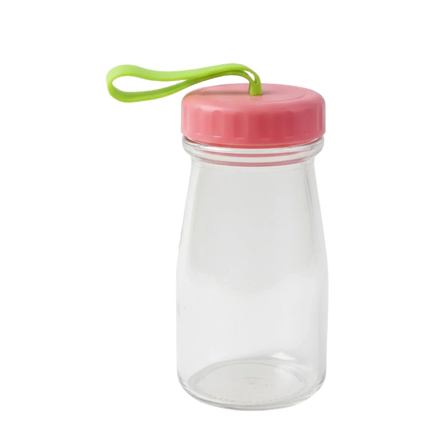 Premium Glass Bottle With Leak-proof Lid 300 Ml - Zidbik