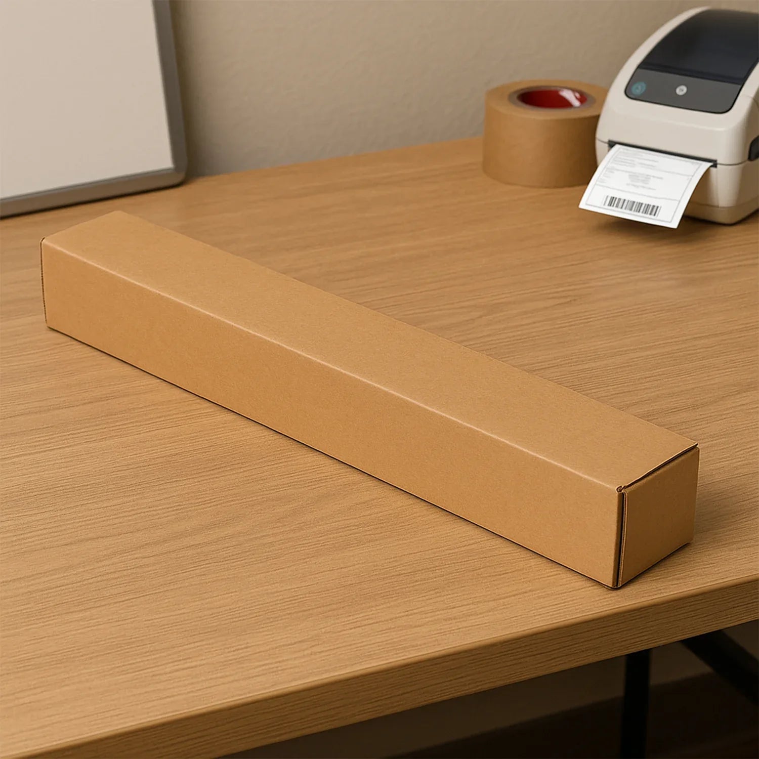 Heavy-duty Brown Box For Product Packing (7x66x9 Cm 1 Pc) - Zidbik