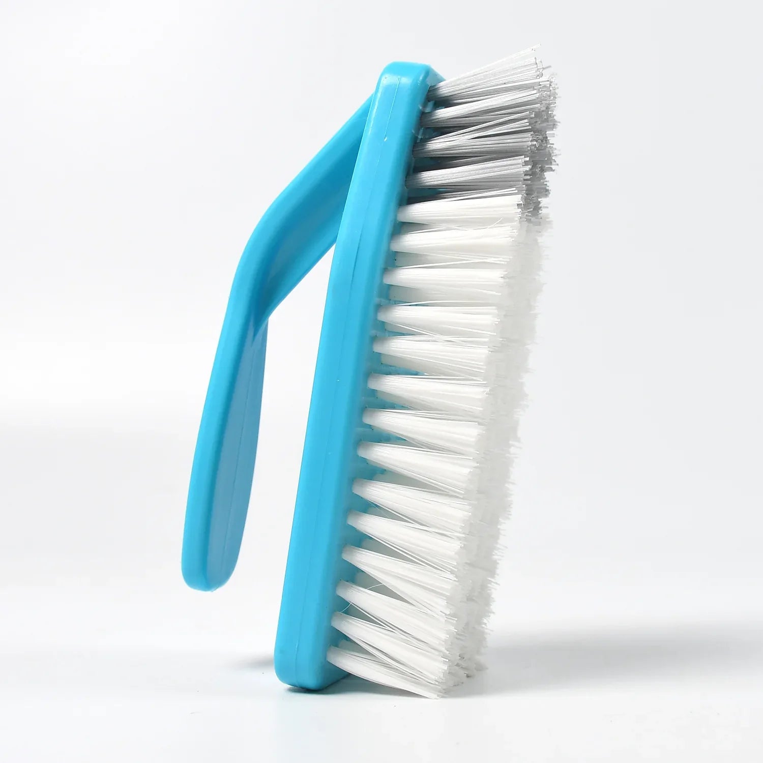 7527 Multipurpose Durable Cleaning Brush With Handle For Clothes Laundry Floor Tiles At Home Kitchen Sink Wet And Dry Wash Cloth Spotting Washing Scrubbing Brush. - Zidbik