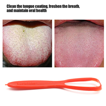 Plastic Tongue Cleaner – Oral Hygiene Scraper for Fresh Breath & Bacteria Removal (1 Pc) - Zidbik