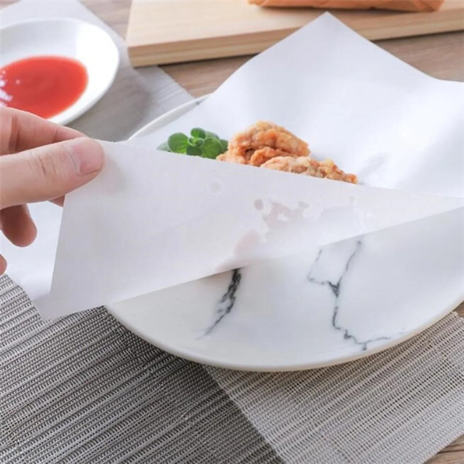 2599 Oil Absorbing Sheets Cooking Paper - Zidbik