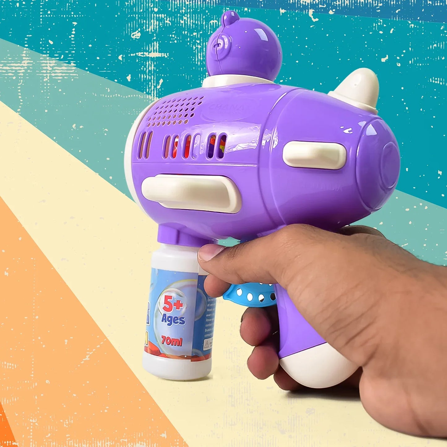 Space Bubble Gun Toy For Kids (With Solution) - Zidbik