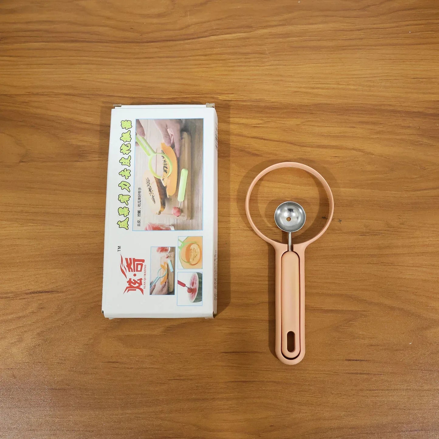 2 In 1 Fruit Scooper And Cutter Tool (1 Pc) - Zidbik