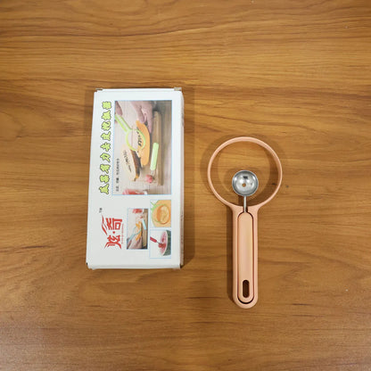 2 In 1 Fruit Scooper And Cutter Tool (1 Pc) - Zidbik