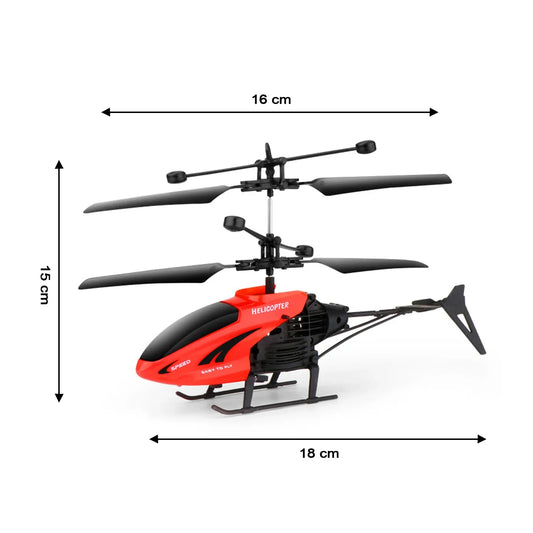 4456 Remote Control Helicopter With Usb Chargeable Cable For Boy And Girl Children (Pack Of 1) - Zidbik