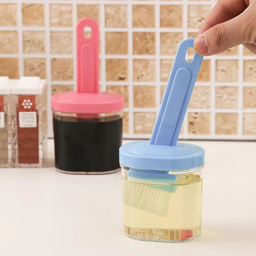 2429 Multi-purpose Silicone Durable Spatula With Holder ( Pack Of 1 Pcs) - Zidbik