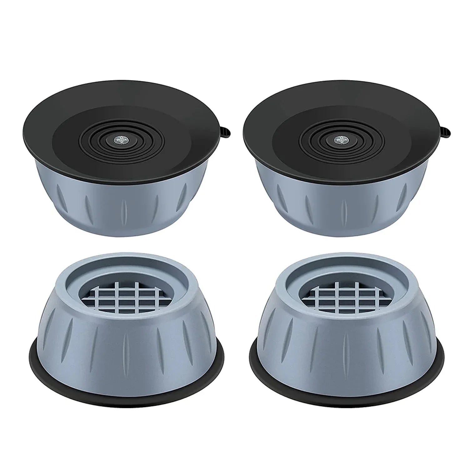 1769 Anti Vibration Pads With Suction Cup Feet - Zidbik