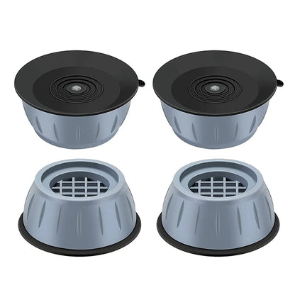 1769 Anti Vibration Pads With Suction Cup Feet - Zidbik