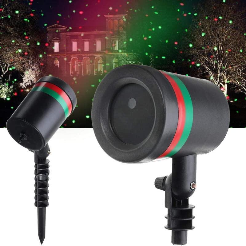 7350 Star Fairy Motion Laser Lights Projector For Garden Lawn Landscape Outdoor Indoor Home Office Diwali Christmas Navratri Decorative Light Party (No Remote Button Multicolour) - Zidbik