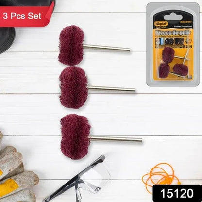 Abrasive Buffing Polishing Wheel Set (3 Pcs) - Zidbik