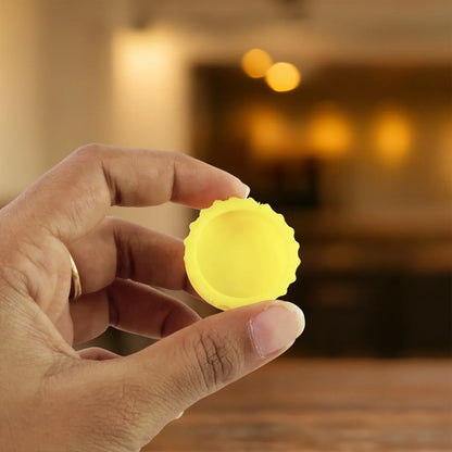 Reusable Silicone Bottle Cap Cover - (1 Pc) - Zidbik