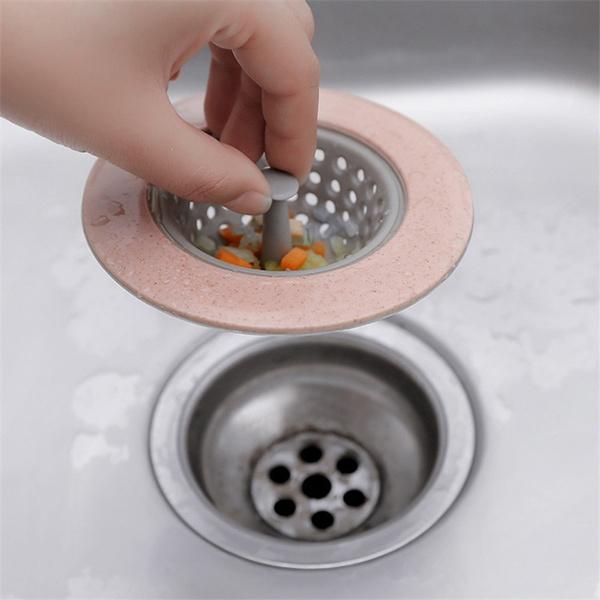 1120 Silicon Sink Strainer Kitchen Drain Basin Basket Sink Drainer - Zidbik