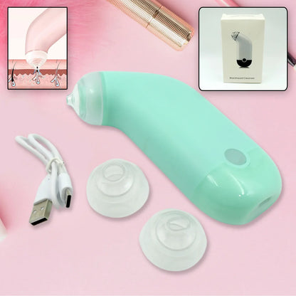 0288 Vacuum Blackhead Machine Reduce Spot Mini Handheld Lifting Massage Facial Blackhead Remover For Skin Care (1 Pc) - Zidbik