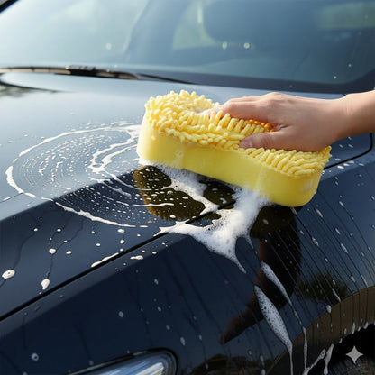 Chenille Microfiber Car Washing Sponge (1 Pc) - Zidbik