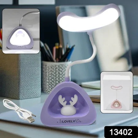Cute Lovely Led Desk Light Led Lamps Button Control (1 Pc) - Zidbik