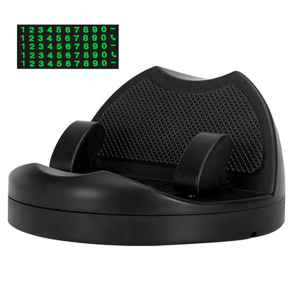 2 In 1 Car Anti-slip Mat Phone Holder Non Slip Sticky Phone Mount Holder (1 Set) - Zidbik