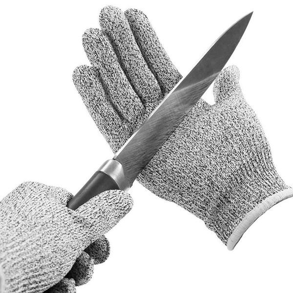 0677 Anti Cutting Resistant Hand Safety Cut-proof Protection Gloves  (Multicolour) - Zidbik