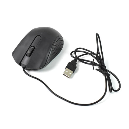 Computer Laptop Wired Optical Mouse M-022 (1 Pc) - Zidbik
