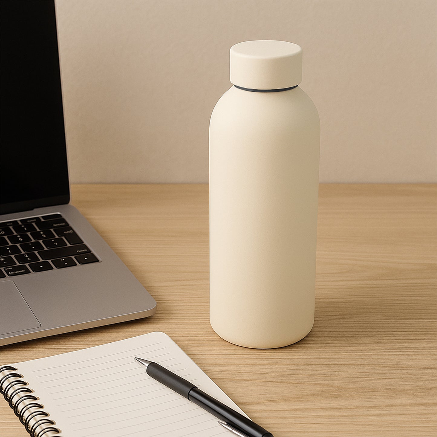 Stainless Steel Double Wall Vacuum-insulated Drink Water Bottle (Mix Color  500 Ml Approx) - Zidbik