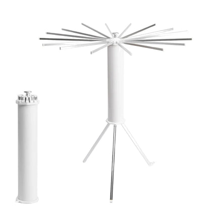 Foldable Rotary Clothes Drying Rack Stand (1 Pc) - Zidbik