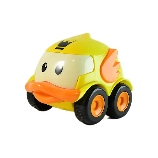 Funwoods Animal Cartoon Pull-back Toy Car - (4 Pc Set) - Zidbik