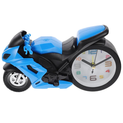 17639 Fashioned Alarm Clock Novelty Retro Motorcycle Motorbike Engine Style Clocks Alarm Clock Desktop Decoration Kids Gift - Zidbik
