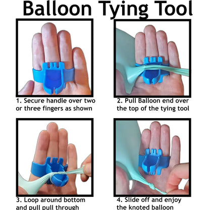 7847 Balloon Tying Tool Device Accessory Knotting Faster Supplies Balloon Time Accessories Party Decorations - Zidbik