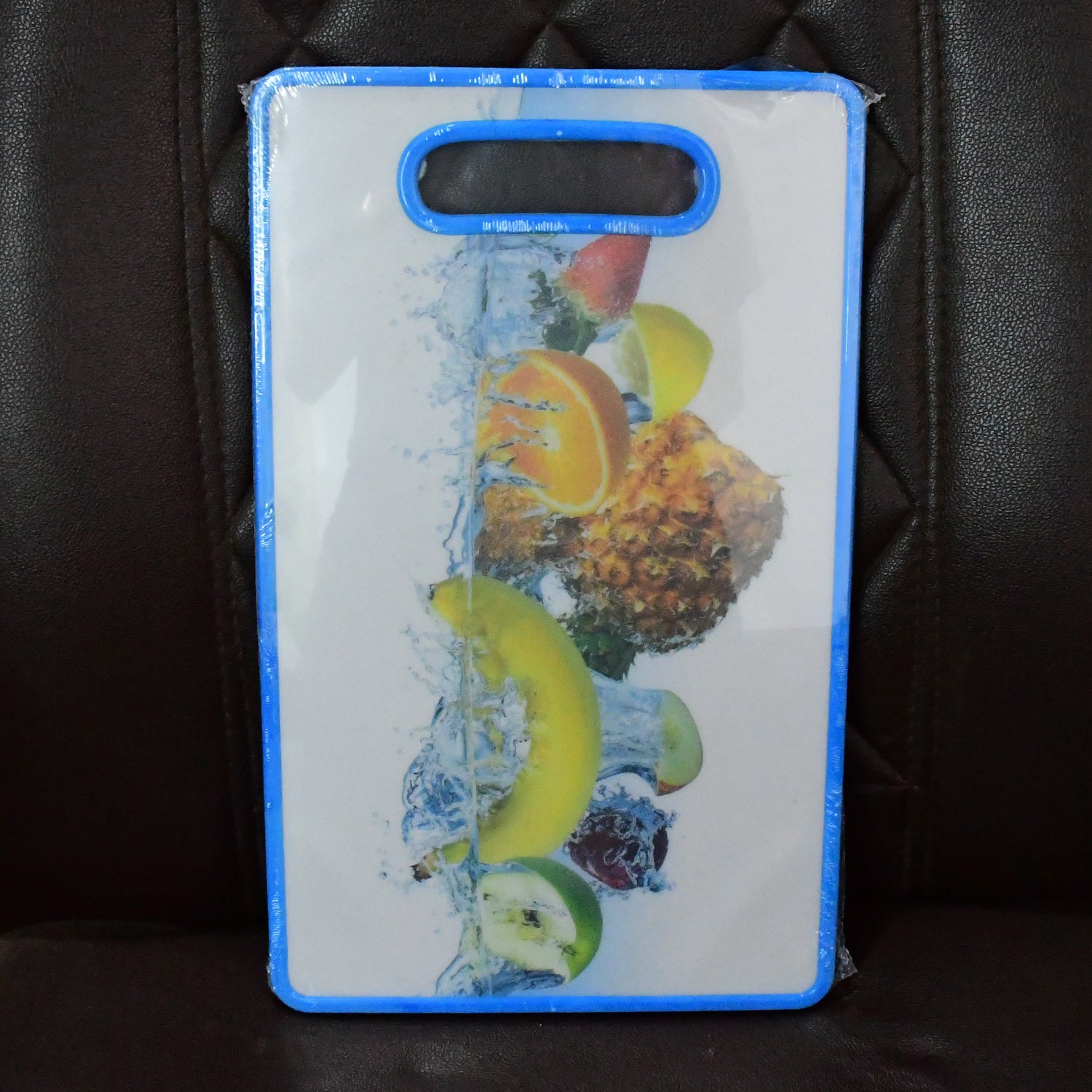 Large Rectangular Fruit Print Cutting Board (36x22cm  1 Pc) - Zidbik