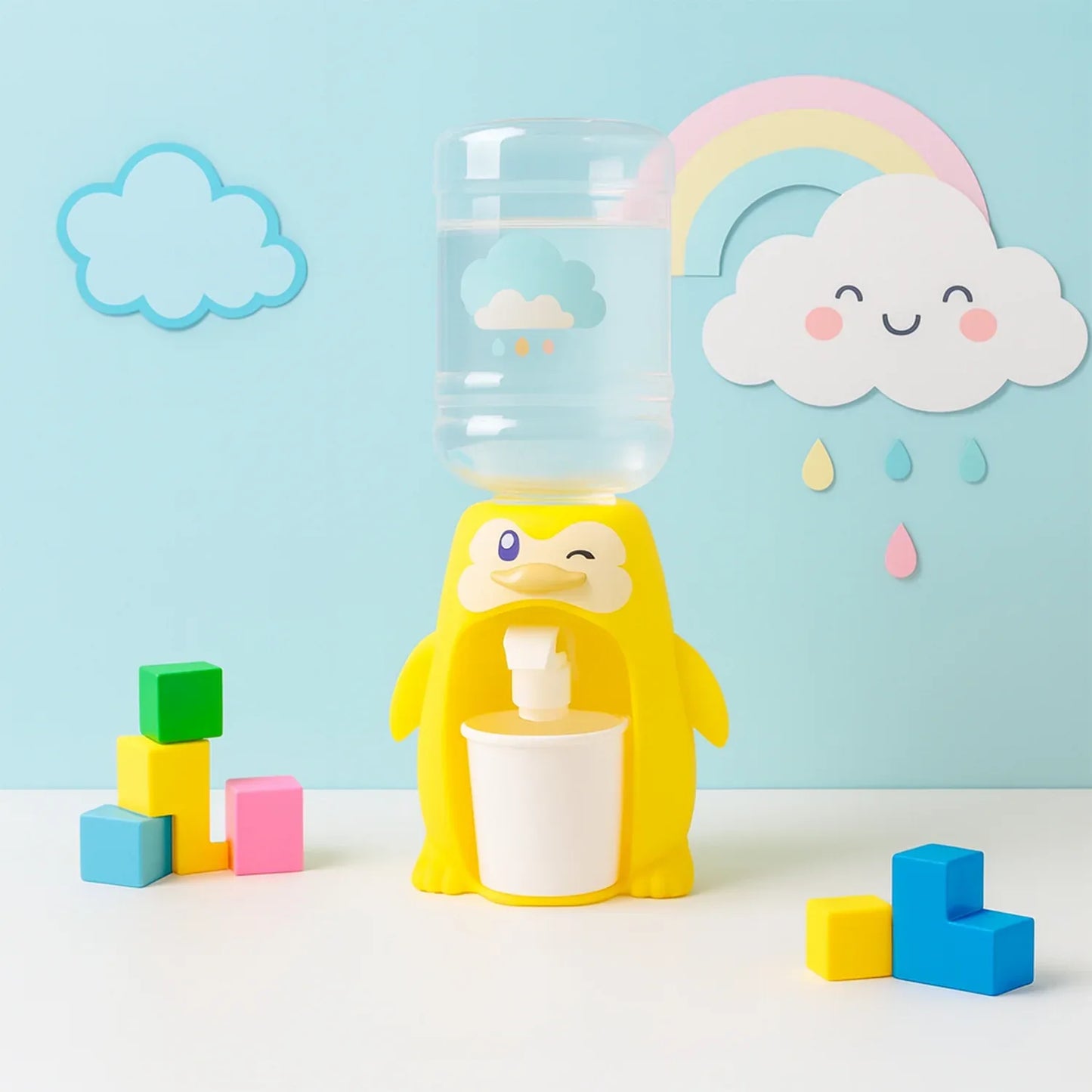 Kids Tabletop Water Dispenser Toy - (1 Pc) - Zidbik
