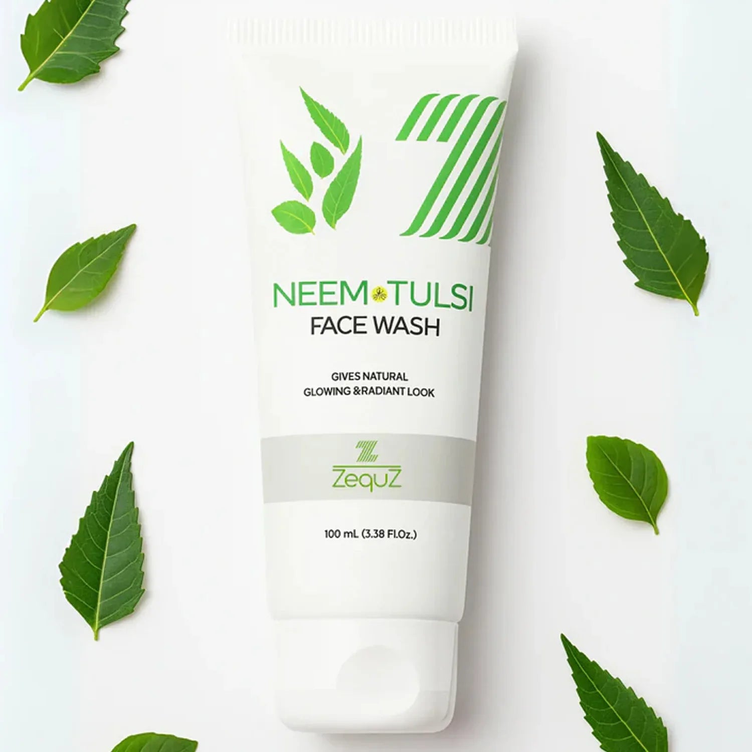 Zequz Neem Tulsi Face Wash - (1 Pc 100 Ml) - Zidbik
