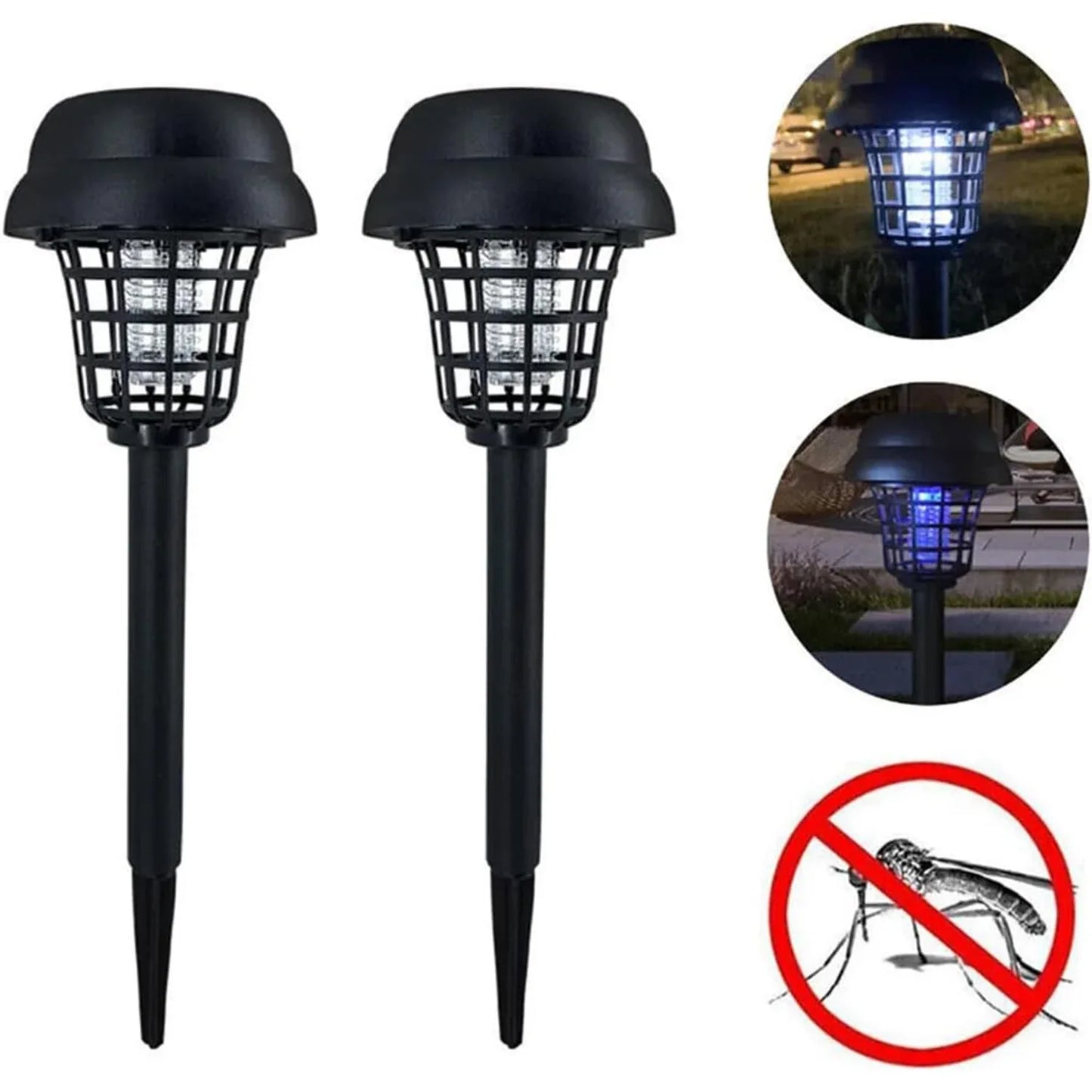 Solar Powered Mosquito Killer Garden Light (5 Pc) - Zidbik