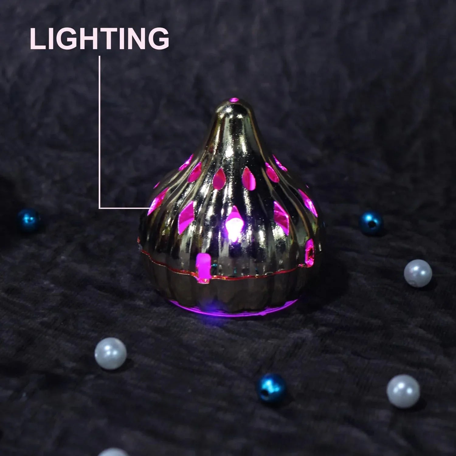 Multicolor Modak Shaped Color Changing Led Light (1 Pc) - Zidbik