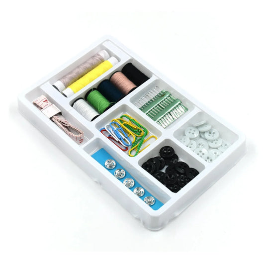 6051 62 Pc Sewing Set Used For Sewing Of Clothes And Fabrics Including All Home Purposes. - Zidbik