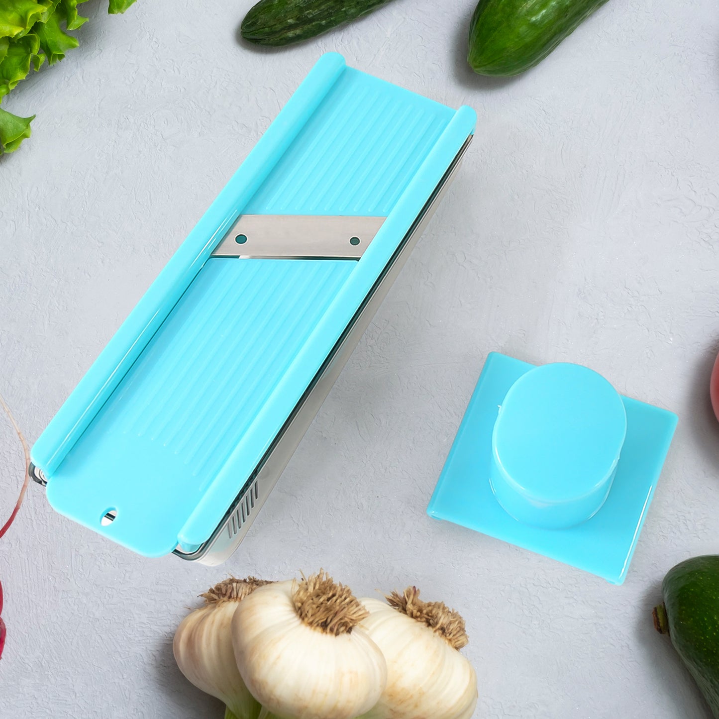 2-in-1 Multipurpose Vegetable  Dry Fruit Slicer (1 Pc) - Zidbik