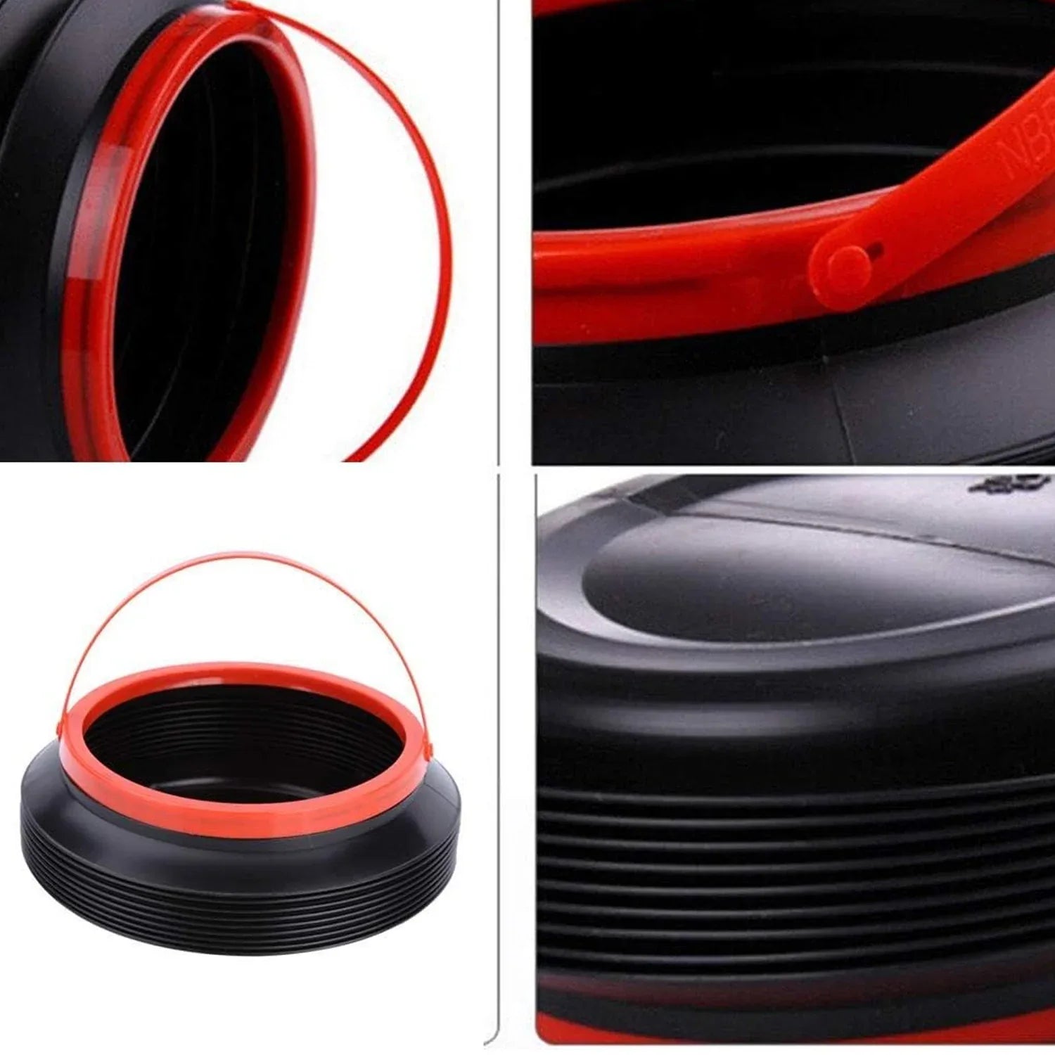 0237r Foldable Storage Bucket Water Container Dustbin Multiuse Bucket For Home Car Kitchen Use Bucket - Zidbik
