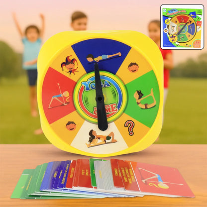 Yoga Spinner Game For Kids And Adults Set - Zidbik