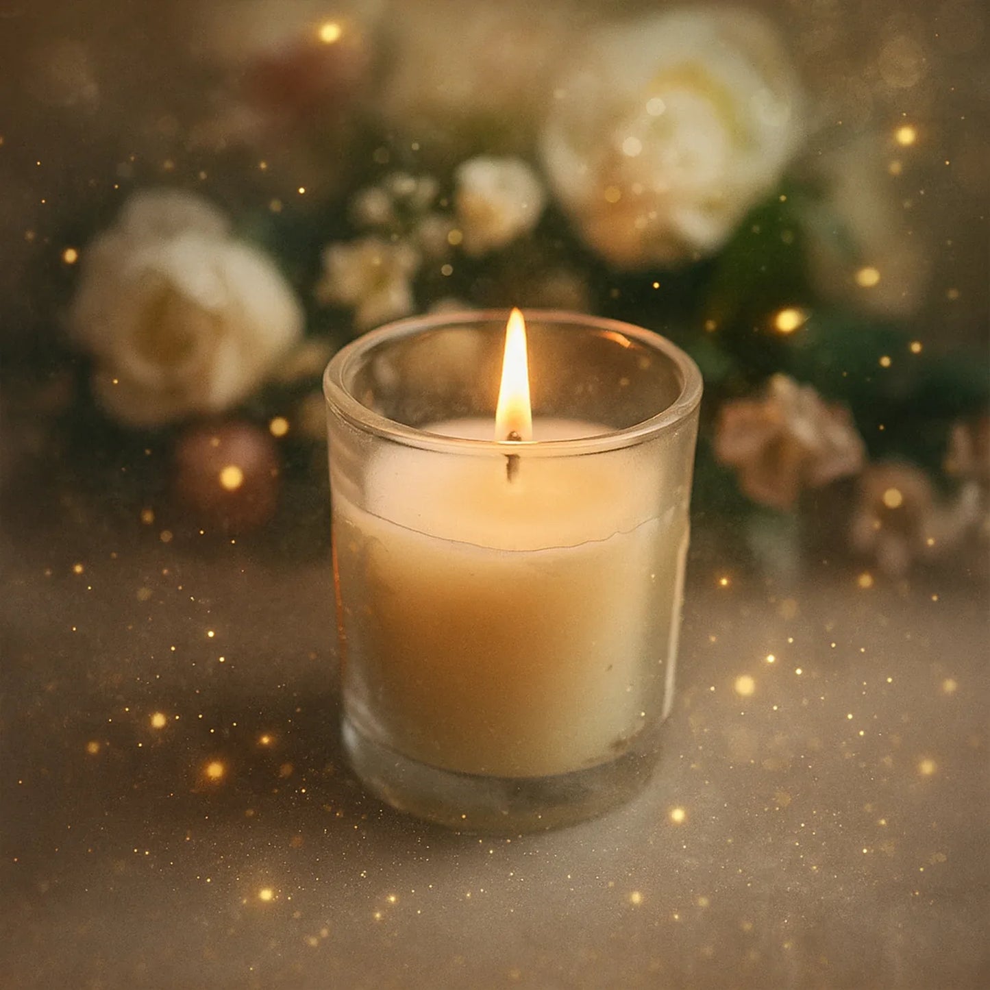 Inlief Scented Votive Jar Candle In Glass Sweet Dreams Soy Blend Candle (50 Gm) - Zidbik