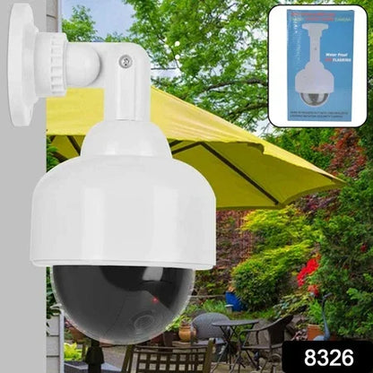 Fake Dummy Camera Cctv With Flashing Red Led Light (1 Pc Battery Not Included) - Zidbik