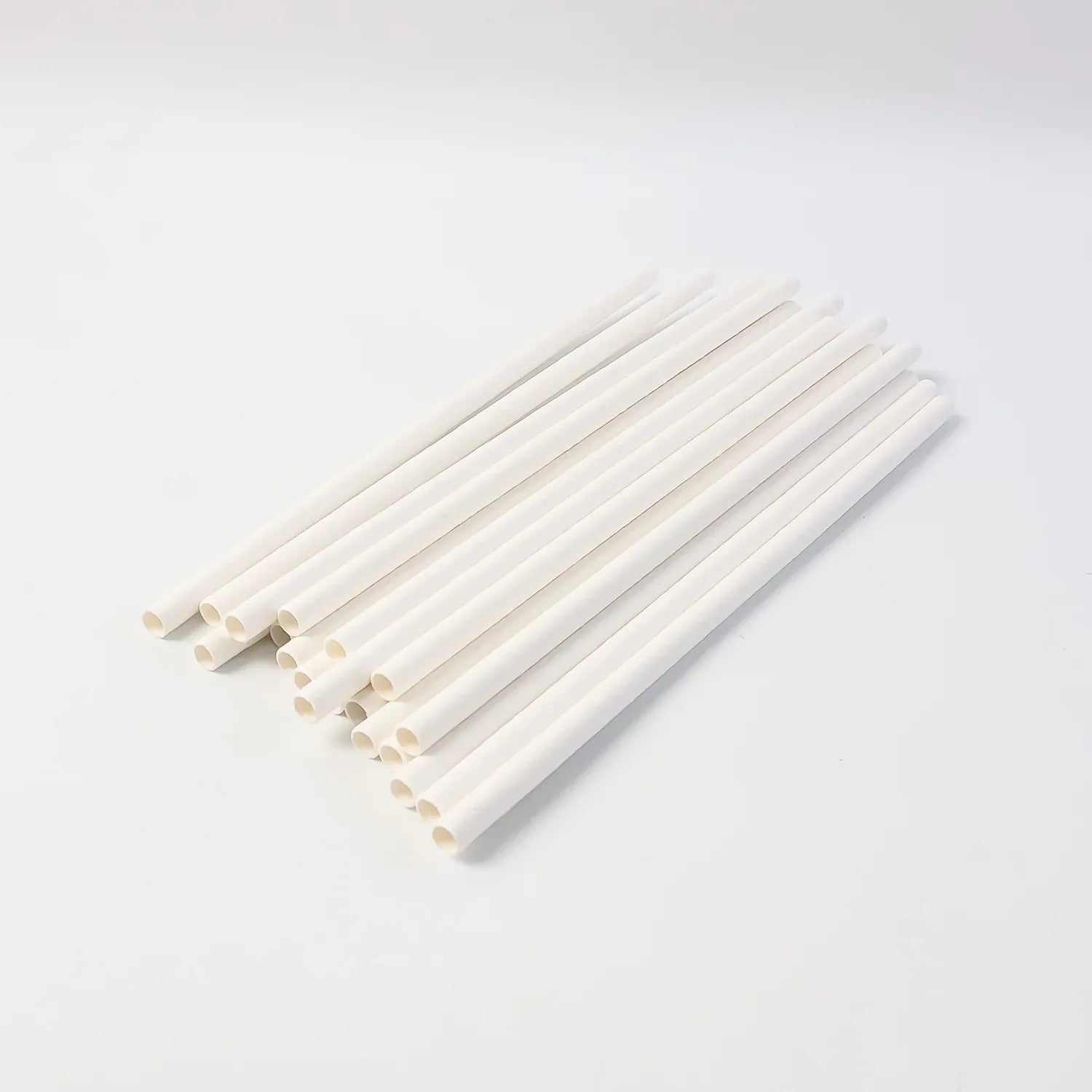 Paper Straw Plain 6 Mm Diameter 200 Mm Length 50 Pcs Pack - Zidbik