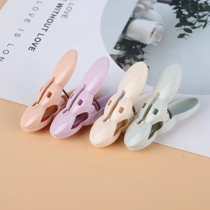 Clothes Drying Rope With Multipurpose Cloth Clips (1 Set) - Zidbik