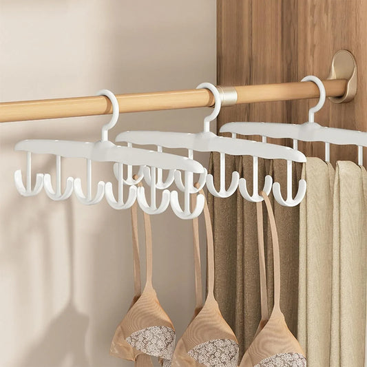 13948 Tank Top Hanger 12-hook Space Saving Hanger Capacity Rotatable Wood Space Saving Hanger Closet Organizers And Storage For Dorm Apartment For Tank Top - Zidbik