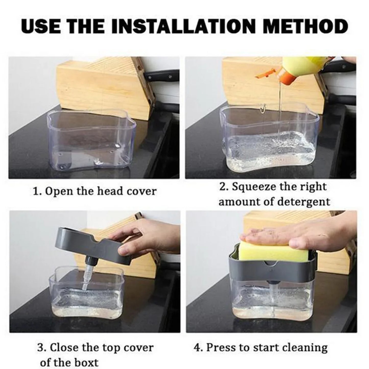 1274b Plastic Soap Pump Dispenser For Multipurpose Use - Zidbik