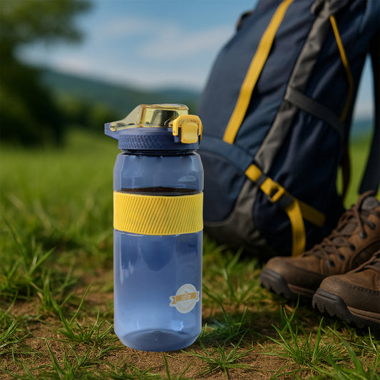 Sports Water Bottle With Flip Lock Lid 1400ml - (1 Pc) - Zidbik