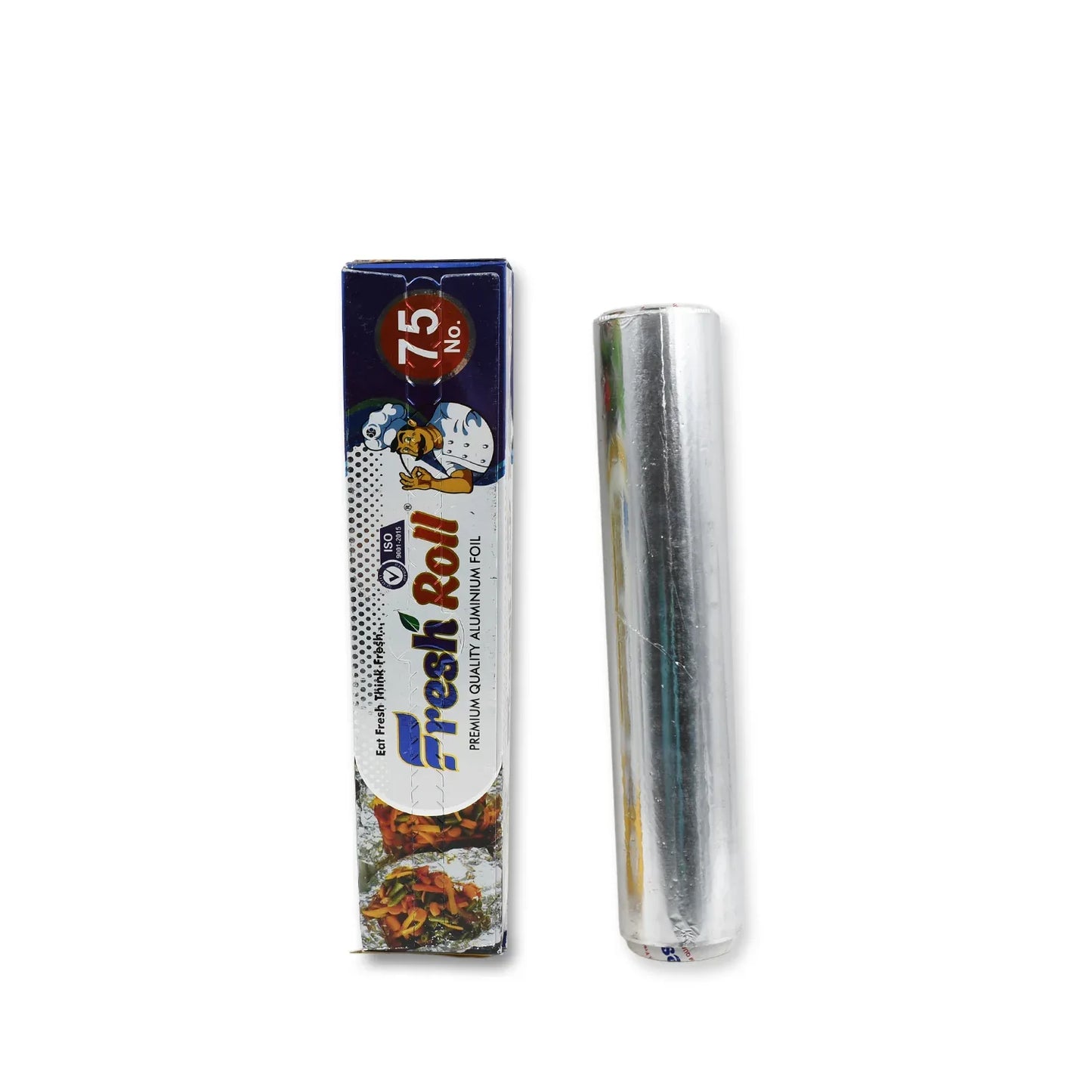 5988 Premium Quality Aluminum Foil Roll Heavy Duty Non Stick Thick Aluminum Foil Sheet Baking Grilling Tool Width 295mm (1pc) - Zidbik