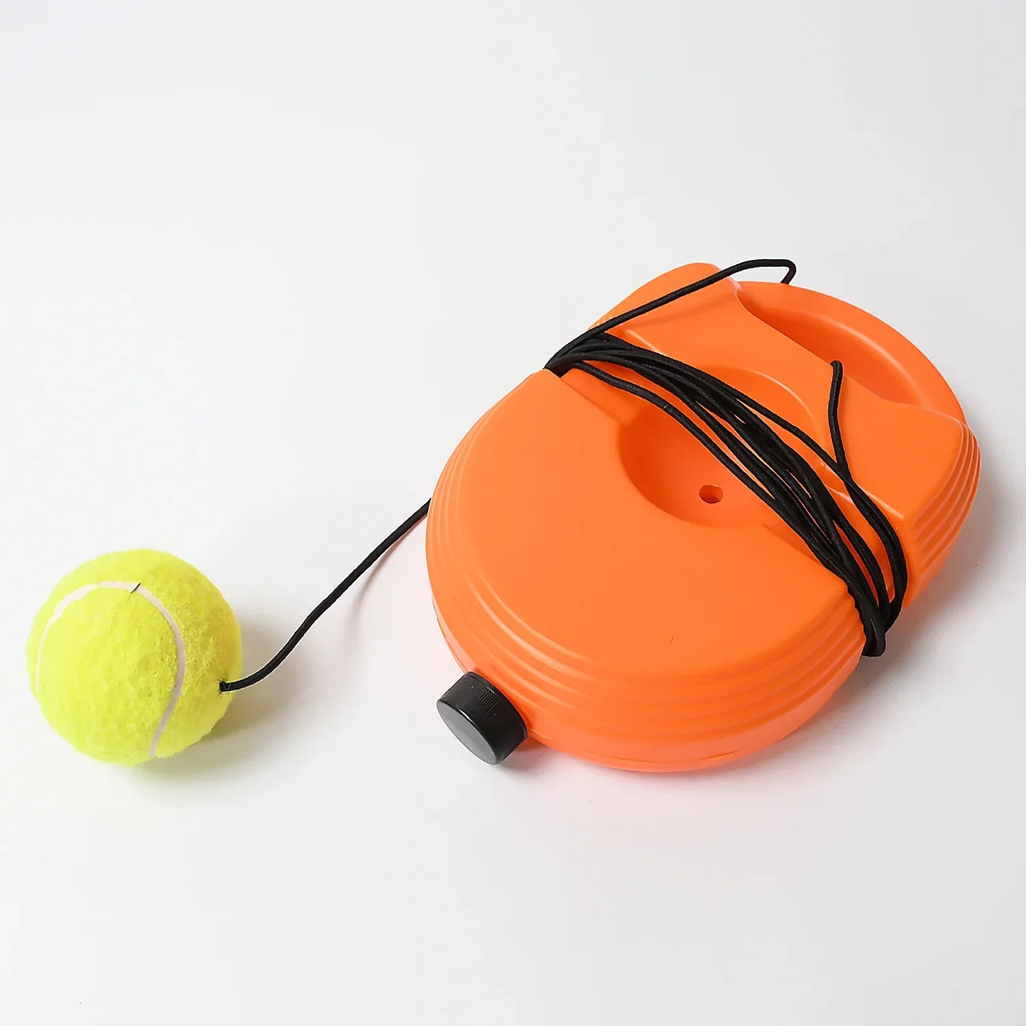 17599 Tennis Trainer Rebound Ball With String Convenient Tennis Training Gear Tennis Practice Device Base For Kids Adults - Zidbik
